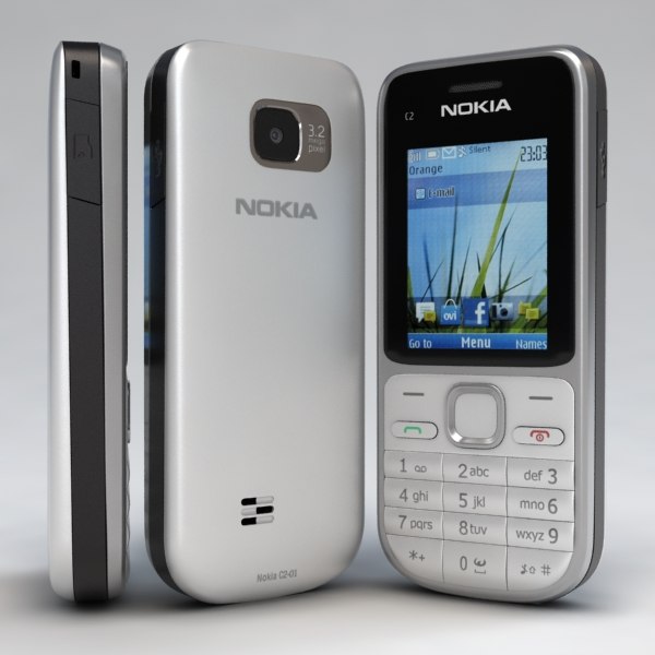 Nokia C2-01 グローバル版 - スマートフォン/携帯電話